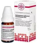 ANTIMONIUM SULFURATUM aurantiacum D 12 Globuli 10 g