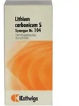 SYNERGON KOMPLEX 104 Lithium carbonicum S Tabl. 100 St