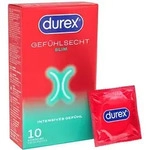 DUREX Gef&uuml;hlsecht Slim Kondome 10 St