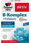 DOPPELHERZ B-Komplex + Folsaeure Tabletten 45 St