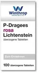 P DRAGEES rosa 100 St