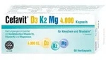 CEFAVIT D3 K2 Mg 4.000 I.E. Hartkapseln 60 St