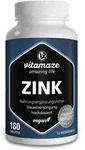 ZINK 25 mg hochdosiert vegan Tabletten 180 St
