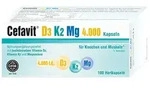 CEFAVIT D3 K2 Mg 4.000 I.E. Hartkapseln 100 St