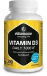 VITAMIN D3 1000 I.E. daily vegetarisch Tabletten 200 St