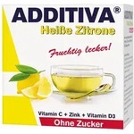 ADDITIVA hei&szlig;e Zitrone ohne Zucker Pulver Sachets 100 g