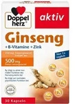 DOPPELHERZ Ginseng 250+B-Vitamine+Zink Kapseln 30 St