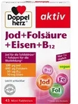 DOPPELHERZ Jod+Fols&auml;ure+Eisen+B12 Tabletten 45 St