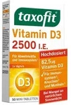TAXOFIT Vitamin D3 2500 I.E. Tabletten 7,7 g