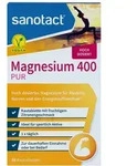 SANOTACT Magnesium 400 PUR Kautabletten 30 St