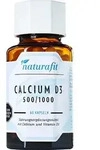 NATURAFIT Calcium D3 500/1000 Kapseln 60 St