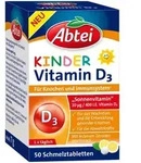 ABTEI Kinder Vitamin D3 Schmelztabletten 50 St