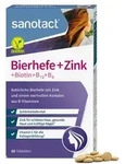 SANOTACT Bierhefe+Zink Tabletten 30 g