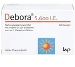 DEBORA 5.600 I.E. Kapseln 60 St