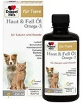 DOPPELHERZ f&uuml;r Tiere Haut&Fell &Ouml;l f.Hunde/Katzen 250 ml
