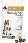 DOPPELHERZ f&uuml;r Tiere Haut&Fell Compl.Chews f.Hunde 60 St