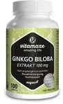 GINKGO BILOBA 100 mg hochdosiert vegan Kapseln 100 St