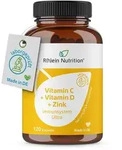 VITAMIN C+VITAMIN D+Zink Immunsystem Ultra Kapseln 120 St