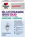 DOPPELHERZ Glucosamin 1200 Duo system Kombipackung 78,5 g