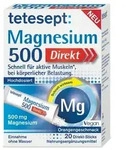 TETESEPT Magnesium 500 Direkt Sticks 20 St