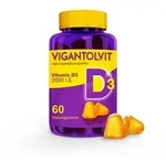 VIGANTOLVIT 2000 I.E. Vitamin D3 Weichgummis 60 St