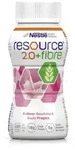 RESOURCE 2.0+fibre Erdbeere 4X200 ml