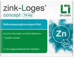ZINK-LOGES concept 15 mg magensaftres.Tabletten 30 St