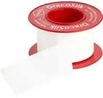 DRACOSILK Rollenpflaster 2,5 cmx5 m o.Schutzring 12 St