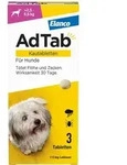 ADTAB 112 mg Kautabletten f&uuml;r Hunde >2,5&mdash;5,5 kg 3 St