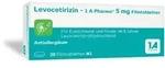 LEVOCETIRIZIN-1A Pharma 5 mg Filmtabletten 20 St