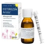 CETIRIZIN Aristo Allergiesaft 1 mg/ml Lsg.z.Einn. 75 ml