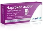 NAPROXEN axicur 250 mg Tabletten 30 St