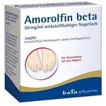 AMOROLFIN beta 50 mg/ml wirkstoffhalt.Nagellack 3 ml