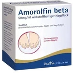 AMOROLFIN beta 50 mg/ml wirkstoffhalt.Nagellack 5 ml