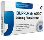 IBUPROFEN ADGC 400 mg Filmtabletten 10 St