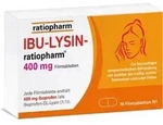 IBU-LYSIN-ratiopharm 400 mg Filmtabletten 10 St