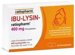 IBU-LYSIN-ratiopharm 400 mg Filmtabletten 20 St