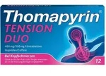 Thomapyrin TENSION DUO bei Kopfschmerzen: Ibuprofen/Coffein 12 St