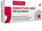 PARACETAMOL ADGC 500 mg Tabletten 20 St