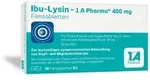 IBU-LYSIN 1A Pharma 400 mg Filmtabletten 50 St