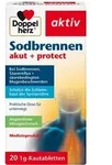 DOPPELHERZ Sodbrennen akut+protect Kautabletten 20 St