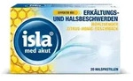 isla med akut Zitrus-Honig Halspastillen bei Halsschmerzen 20 St