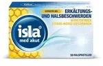 isla med akut Zitrus-Honig Halspastillen bei Halsschmerzen 50 St