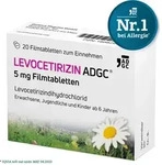 LEVOCETIRIZIN ADGC 5 mg Filmtabletten 20 St