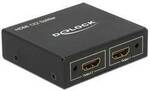 Delock 87701 HDMI-Splitter Schwarz
