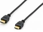 Equip HDMI Anschlusskabel HDMI-A Stecker 1.80 m Schwarz 119350 4K UHD, vergoldete