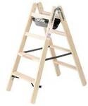 MUNK G&uuml;nzburger Steigtechnik 033808 Holz Stufen-Stehleiter 7.4 kg