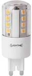 LightMe LM85334 LED EEK E (A - G) G9 Stiftsockel 4.8 W = 48 W Warmwei&szlig; (&Oslash; x L) 19