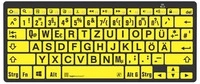 LOGICKEYBOARD LKB-LPBY-BTPC-DE, Logickeyboard XL-Print Bluetooth Tastatur Deutsch,
