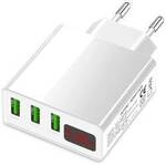 Eaxus USB-Charger USB Ladeger&auml;t 15 W 3x USB-A Wei&szlig; Schnellladeger&auml;t 85760